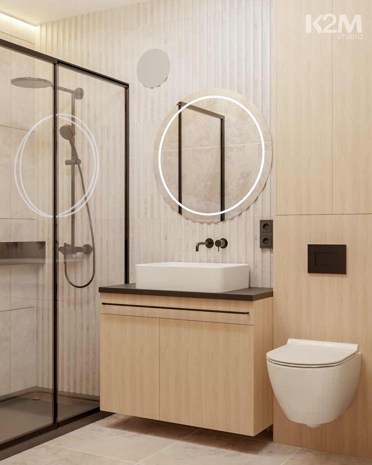 widok łazienki
